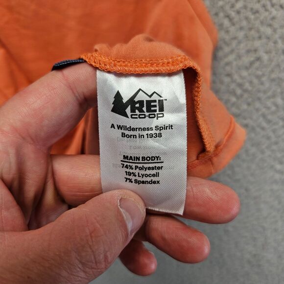 REI Co-op Tank Top Womens Size Small Orange Sleeveless Crewneck‎ - Picture 4 of 9